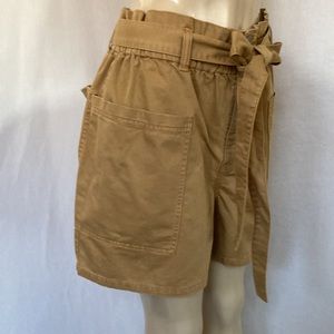 SALE - AVA & VIV Women Chic And Stylish Paper Bag Gold Plus Size 1X Belted NWOT